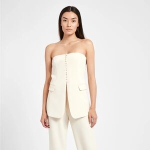 Strapless peplum bodice from Because of Alice